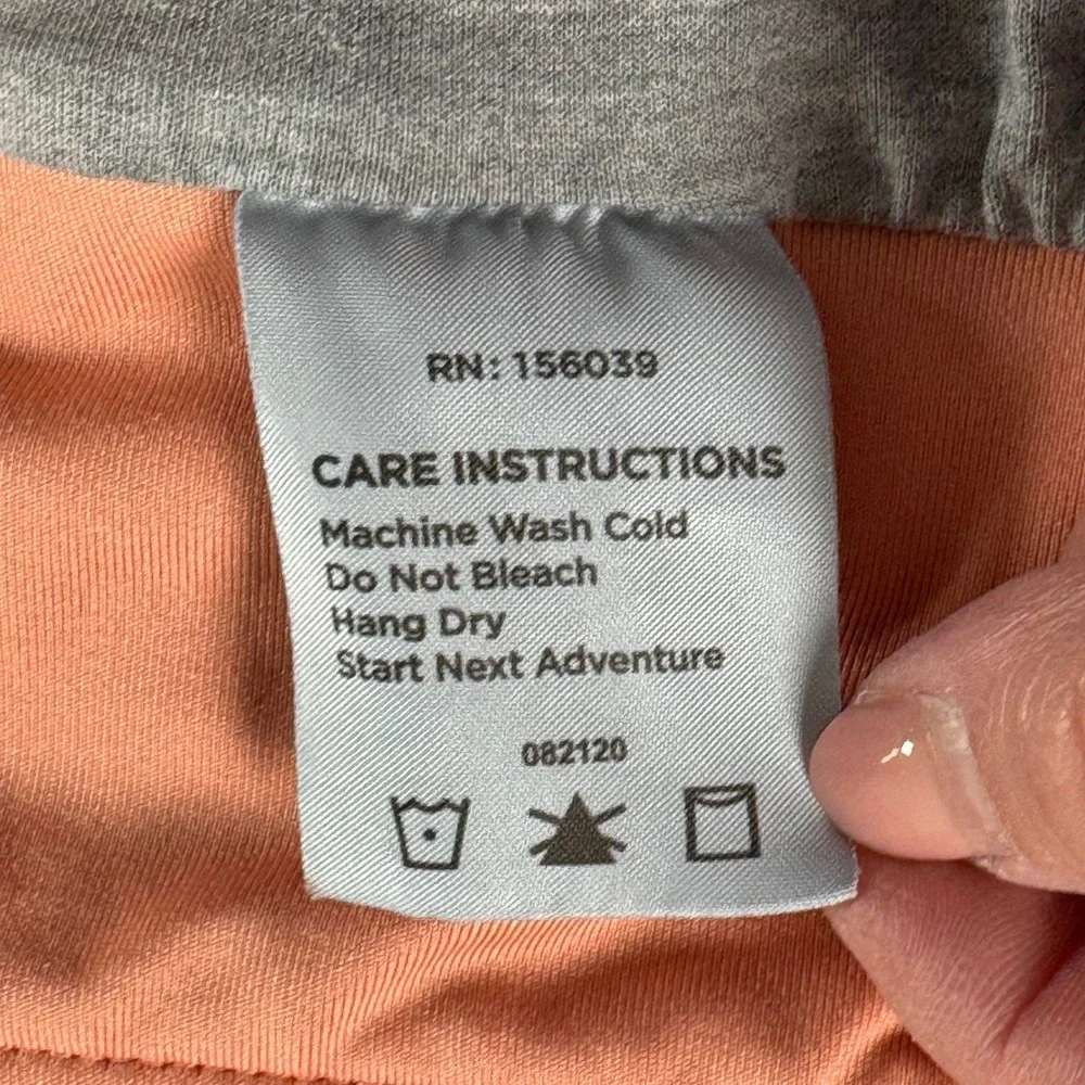 Free Fly Women's Size‎ Small Peach Bamboo Lined Athletic Shorts